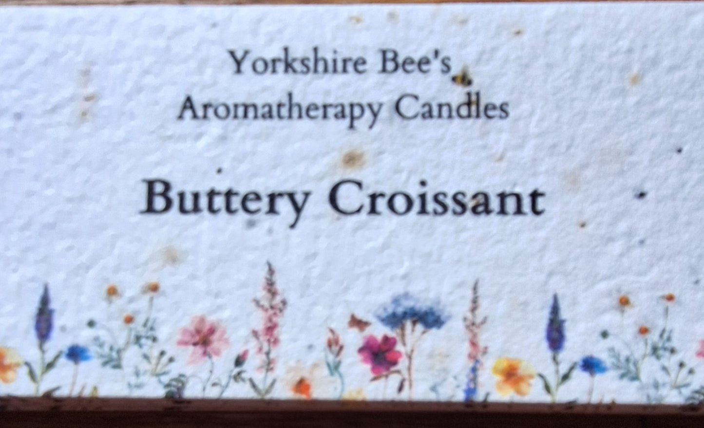 New Buttery Croissant Soy Wax Candle
