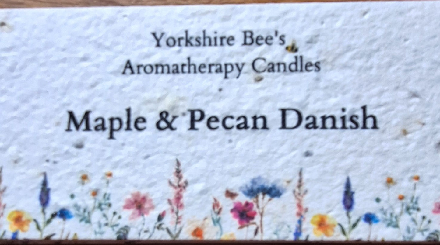 New Maple & Pecan Danish Soy Wax Candle