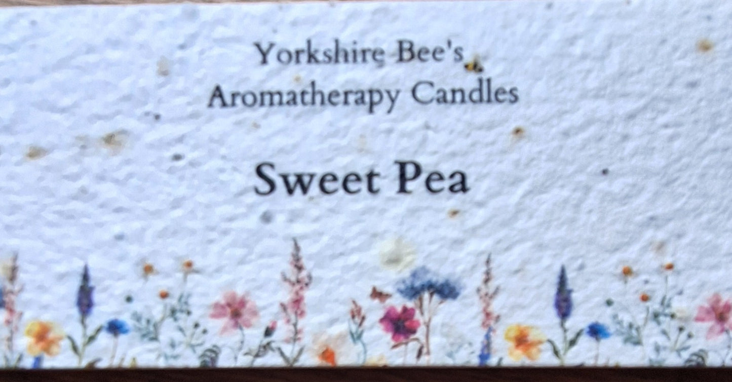 New Sweet Pea Soy Wax Candle