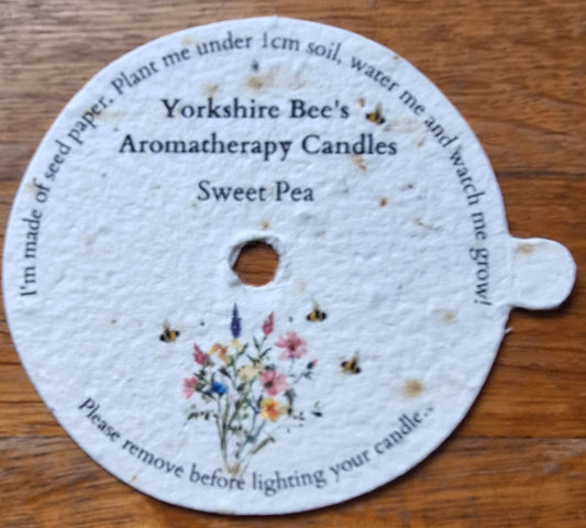 Sweet Pea Soy Wax Candle